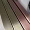 Rose Gold Ss Pipes 201 Mirror 316 304 Stainless Steel Rectangular Tube ASTM A554 60x40