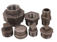 Malleable Iron Galvanized Steel Pipe Fittings For Oil And Gas BSP NPT Threaded Plumbing