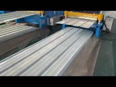 Blanco Galvanizado 0,35 mm Acero para techos en forma de T 25-205-1025 mm